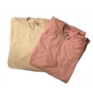 NWOT 2 Comfort Colors Tee Shirts - Men's large